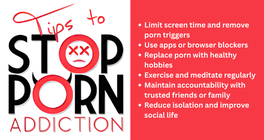 Tips to stop porn addiction