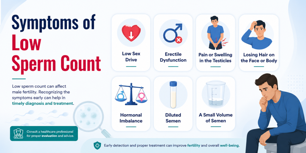 Symptoms of Low Sperm Count