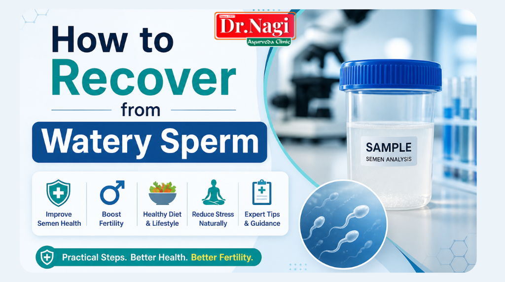 how to recover from watery sperm